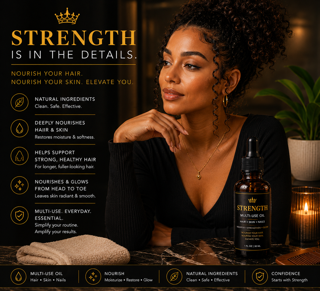 David's Crown - STRENGTH (Multi-Use Oil) - 1 oz.